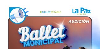 LA PAZ ABRE INSCRIPCIONES PARA INTEGRAR EL BALLET ESTABLE MUNICIPAL