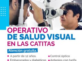 OPERATIVO DE SALUD VISUAL EN LAS CATITAS