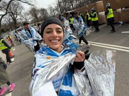 ORGULLO SANMARTINIANO: UNA CORREDORA COMPLETÓ LA MEDIA MARATÓN DE NUEVA YORK