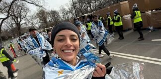 ORGULLO SANMARTINIANO: UNA CORREDORA COMPLETÓ LA MEDIA MARATÓN DE NUEVA YORK