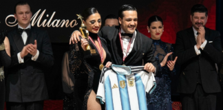 PAREJA MENDOCINA DE BAILARINES GANÓ LA COPA MUNDIAL DE TANGO EN ESTAMBUL 2026
