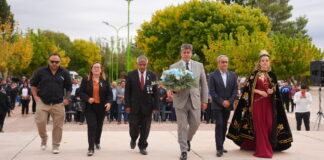 EMOTIVO HOMENAJE A VETERANOS DE MALVINAS EN JUNÍN
