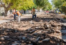 BARRIO CÓRDOBA SAN MARTÍN: REPARACIÓN DE ASFALTO EN CALLE MAIPÚ