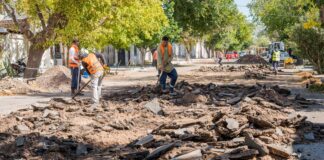 BARRIO CÓRDOBA SAN MARTÍN: REPARACIÓN DE ASFALTO EN CALLE MAIPÚ