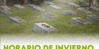 JUNÍN ESTABLECE HORARIO DE INVIERNO EN LOS CEMENTERIOS DEL DEPARTAMENTO