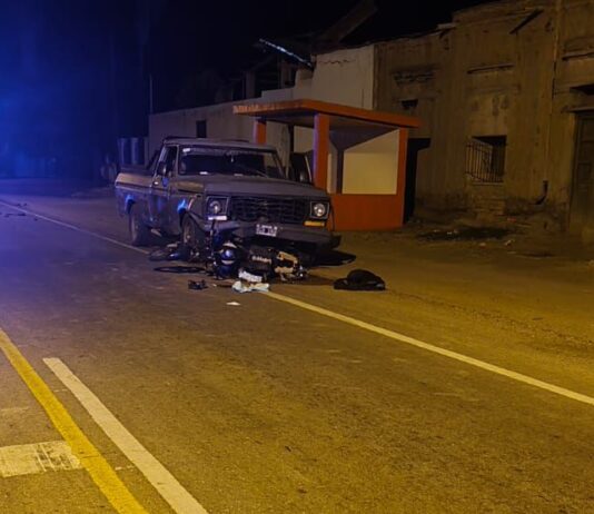 TRÁGICO ACCIDENTE EN MEDRANO: MURIÓ UN JOVEN MOTOCICLISTA TRAS UN FUERTE CHOQUE