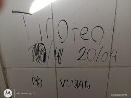 ALERTA Y PREOCUPACIÓN EN UNA ESCUELA DE SAN MARTÍN POR UN MENSAJE AMENAZANTE EN LOS BAÑOS