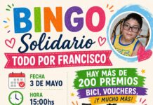 BINGO SOLIDARIO PARA FRANCISCO: BUSCAN VIAJAR AL GARRAHAN PARA SU TRATAMIENTO