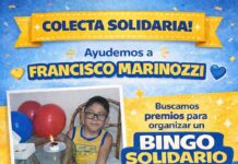SOLIDARIDAD POR FRANCISCO: ORGANIZAN UN BINGO PARA COSTEAR SU TRATAMIENTO EN BUENOS AIRES