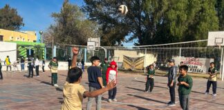LA PAZ REALIZÓ UN ENCUENTRO ESCOLAR DE VÓLEY PARA ESTUDIANTES DE NIVEL PRIMARIO