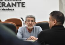 RIVADAVIA REALIZÓ UNA REUNIÓN POR SEGURIDAD JUNTO A COMERCIANTES Y AUTORIDADES