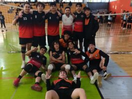 RIVADAVIA VOLEY SUMÓ UN GRAN TRIUNFO EN LAVALLE Y SIGUE FIRME EN EL NIVEL 1