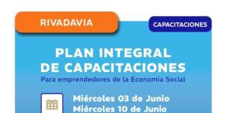 RIVADAVIA LANZÓ UN PLAN INTEGRAL DE CAPACITACIONES PARA EMPRENDEDORES DE LA ECONOMÍA SOCIAL