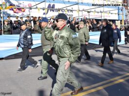 LA IV BRIGADA AÉREA PARTICIPÓ DEL DESFILE ANIVERSARIO DE LUJÁN DE CUYO