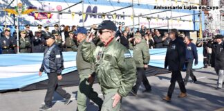 LA IV BRIGADA AÉREA PARTICIPÓ DEL DESFILE ANIVERSARIO DE LUJÁN DE CUYO