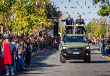 SAN MARTÍN SE PREPARA PARA EL DESFILE PATRIO MÁS GRANDE DE MENDOZA
