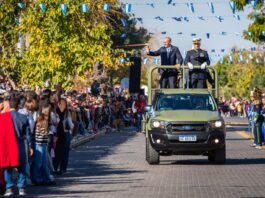 SAN MARTÍN SE PREPARA PARA EL DESFILE PATRIO MÁS GRANDE DE MENDOZA
