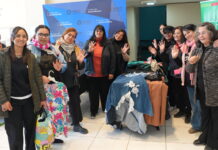 JUNÍN REALIZÓ UN ENCUENTRO DE TALLERES DE PRODUCCIÓN TEXTIL EN LA COLONIA