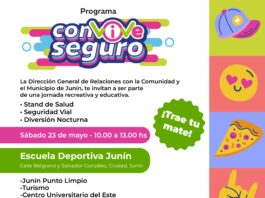 JUNÍN RECIBIRÁ UNA NUEVA EDICIÓN DEL PROGRAMA “CONVIVE SEGURO” CON ACTIVIDADES PARA TODA LA FAMILIA