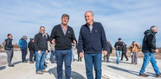 RUFEIL RECORRIÓ LOS AVANCES DE LA DOBLE VÍA QUE CONECTA RIVADAVIA, JUNÍN Y SAN MARTÍN– RUTA 7