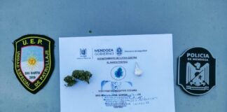 SAN MARTÍN: TRES JÓVENES FUERON APREHENDIDOS CON COCAÍNA, CANNABIS Y UNA BALANZA DE PRECISIÓN.