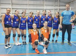 RIVADAVIA VÓLEY SUB 14 “C” LOGRÓ UN CONTUNDENTE TRIUNFO ANTE TOMBA “B”