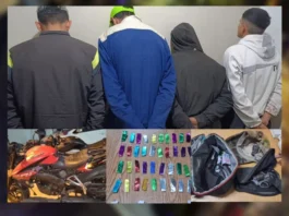 UNA PELEA ENTRE VECINOS TERMINÓ CON ARMAS, COCAÍNA Y MOTOS ROBADAS SECUESTRADAS EN MAIPÚ