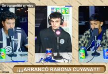 RABONA CUYANA TUVO SU DEBUT EN CIUDAD FM 90.5 Y VIBRA CON UNA NOCHE A PURA PASIÓN POR EL DEPORTE