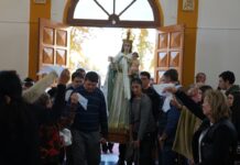 LOS BARRIALES CELEBRÓ SU FIESTA PATRONAL EN HONOR A NUESTRA SEÑORA DE LA LUZ
