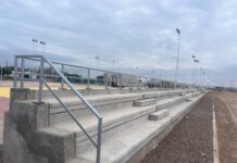 AVANZAN LAS OBRAS EN EL CAMPO DE DEPORTES DE PALMIRA