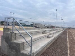 AVANZAN LAS OBRAS EN EL CAMPO DE DEPORTES DE PALMIRA