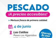 PESCADO A PRECIOS ACCESIBLES LLEGA A LAS CATITAS
