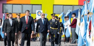 JUNÍN Y SAN MARTÍN UNIERON A SUS COMUNIDADES EN EL ACTO DEL DÍA DE LA BANDERA