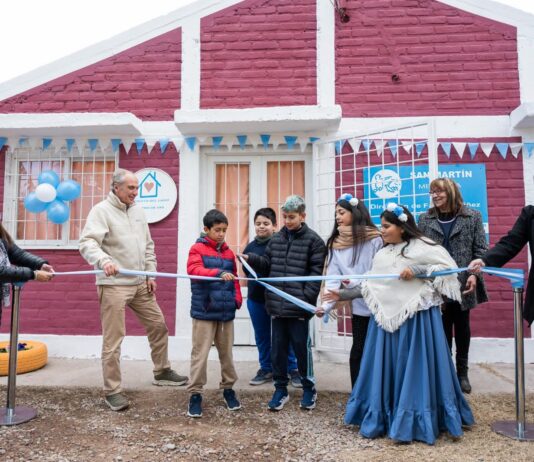 SAN MARTÍN REABRIÓ LA CASITA DEL LAGO CON MÁS CONTENCIÓN PARA NIÑOS Y ADOLESCENTES