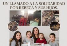 PERDIÓ TODO EN UN INCENDIO Y BUSCA AYUDA PARA SUS CUATRO HIJOS