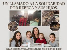 PERDIÓ TODO EN UN INCENDIO Y BUSCA AYUDA PARA SUS CUATRO HIJOS