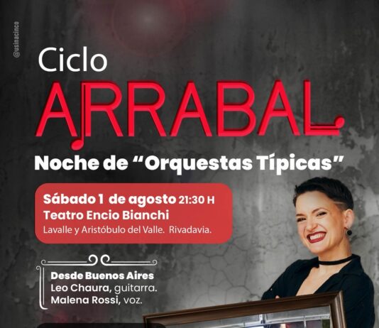 CICLO ARRABAL: EL TANGO TENDRÁ SU GRAN NOCHE EN EL ENZO BIANCHI