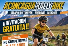 ACONCAGUA RALLY BIKE: 50 KM DE DESAFÍO ENTRE EL LAGO Y EL RÍO TUNUYÁN
